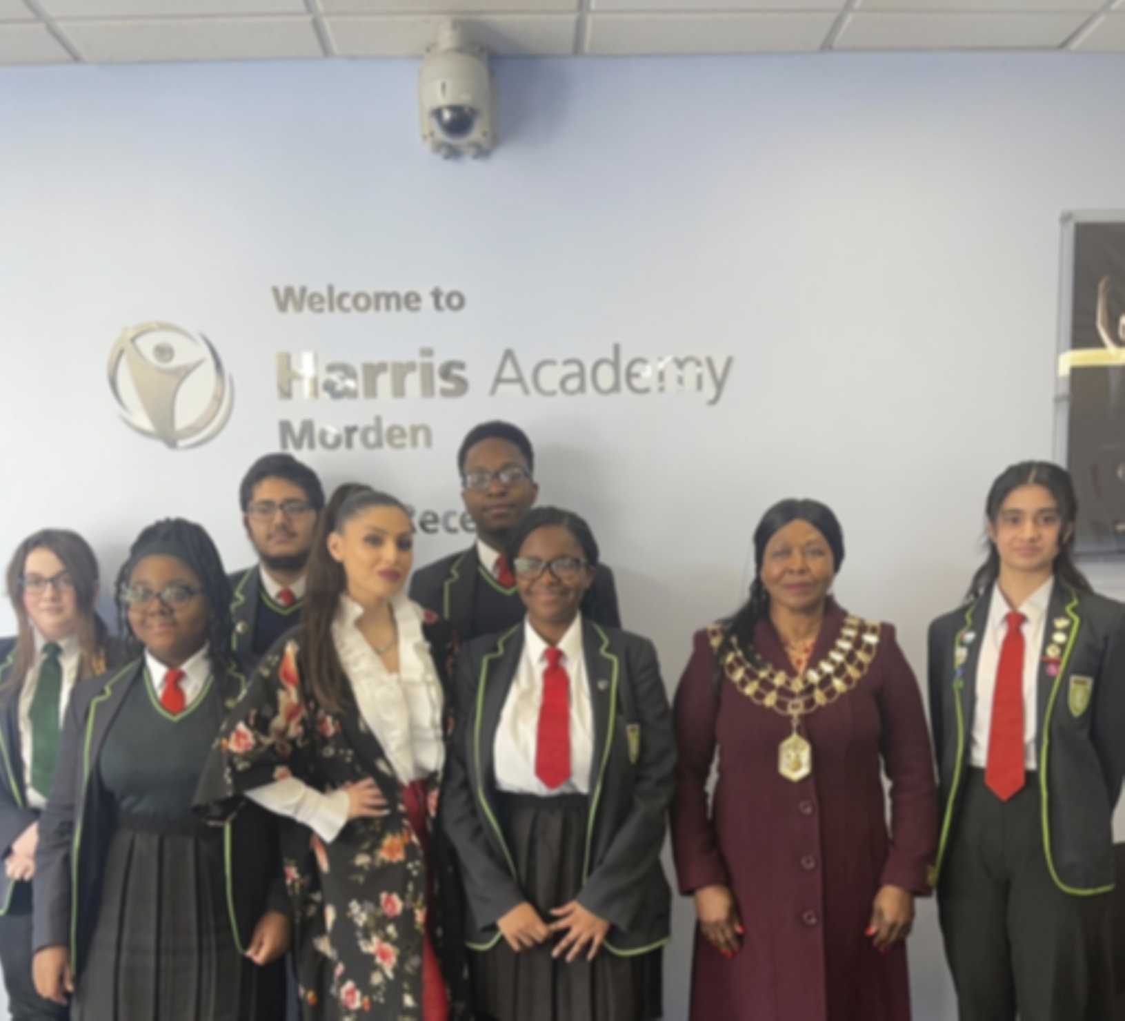 Singer/songwriter & Mental Health advocate Eleni C visits the Harris Academy Morden