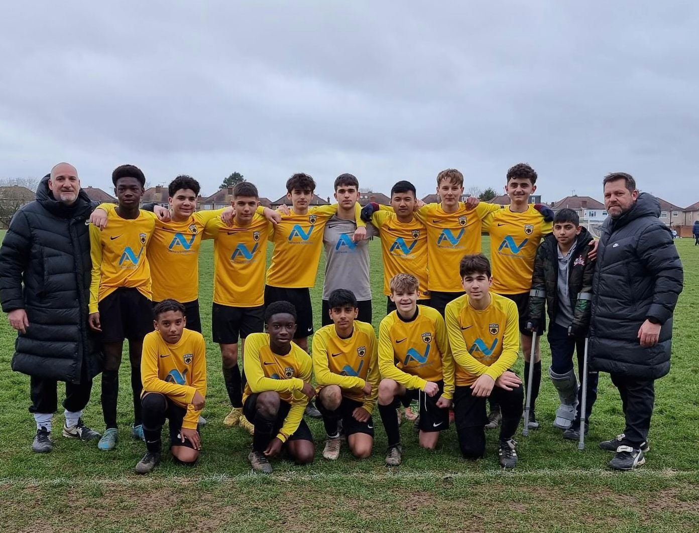 AEK U14s victorious in Middlesex Trophy cup semi final