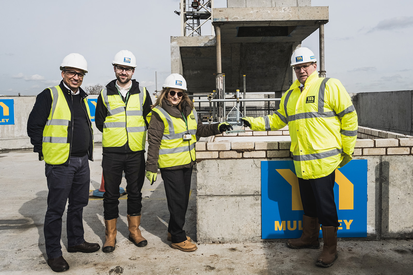High point reached for much-needed new council homes on the Park View Estate