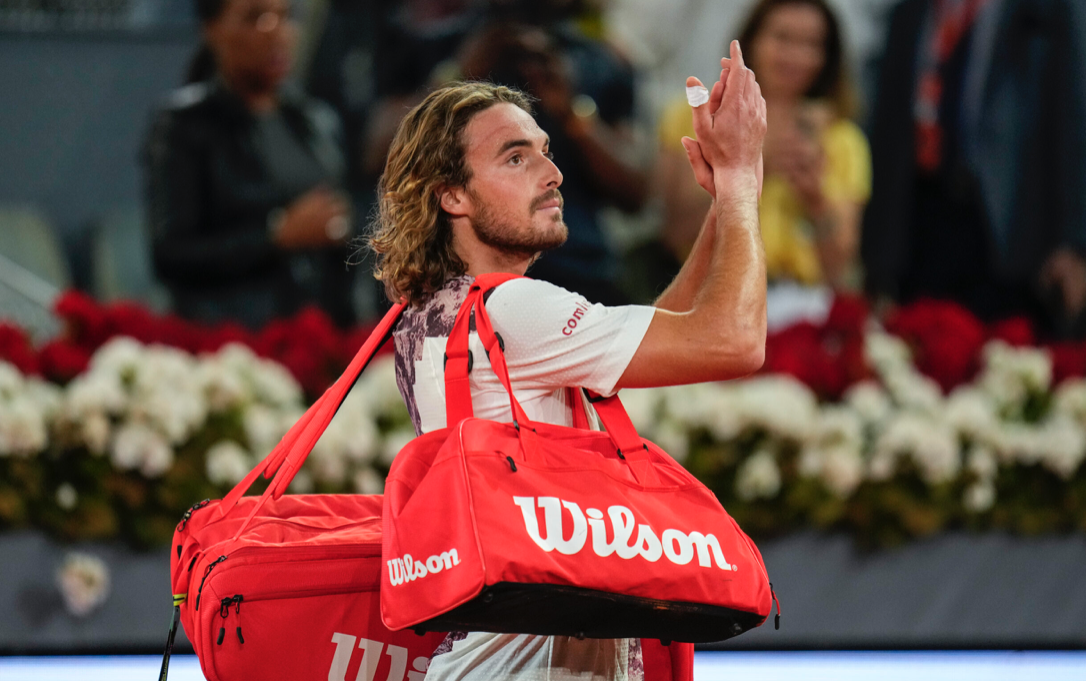 Tsitsipas loses in the quarter finals in Madrid