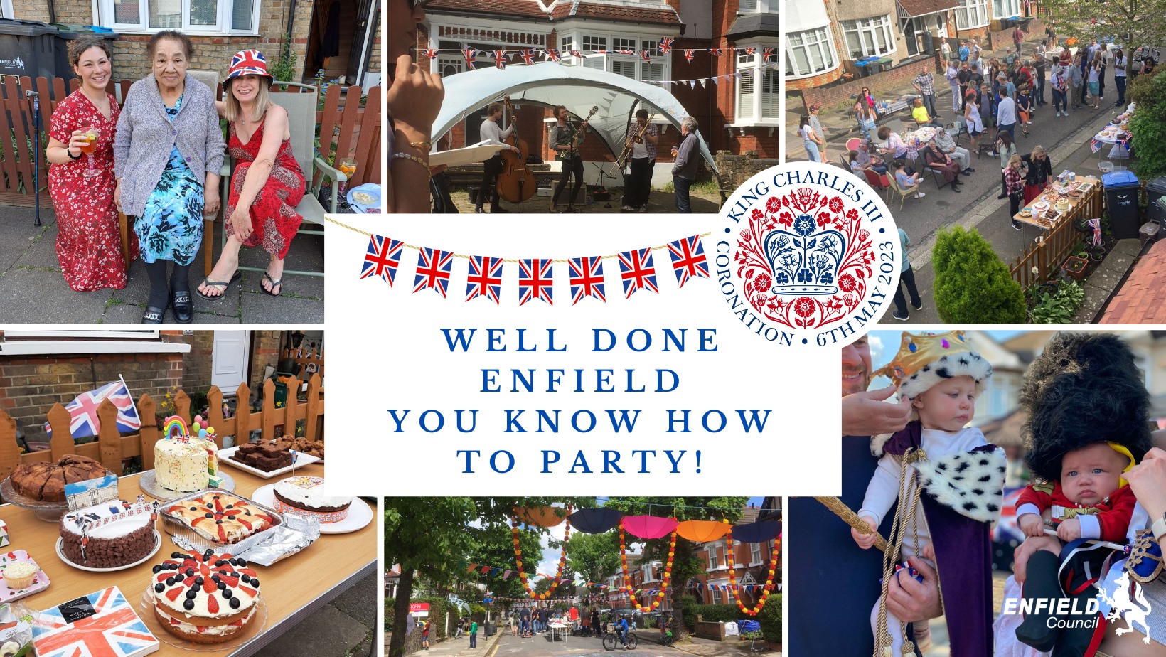 Enfield coronation parties