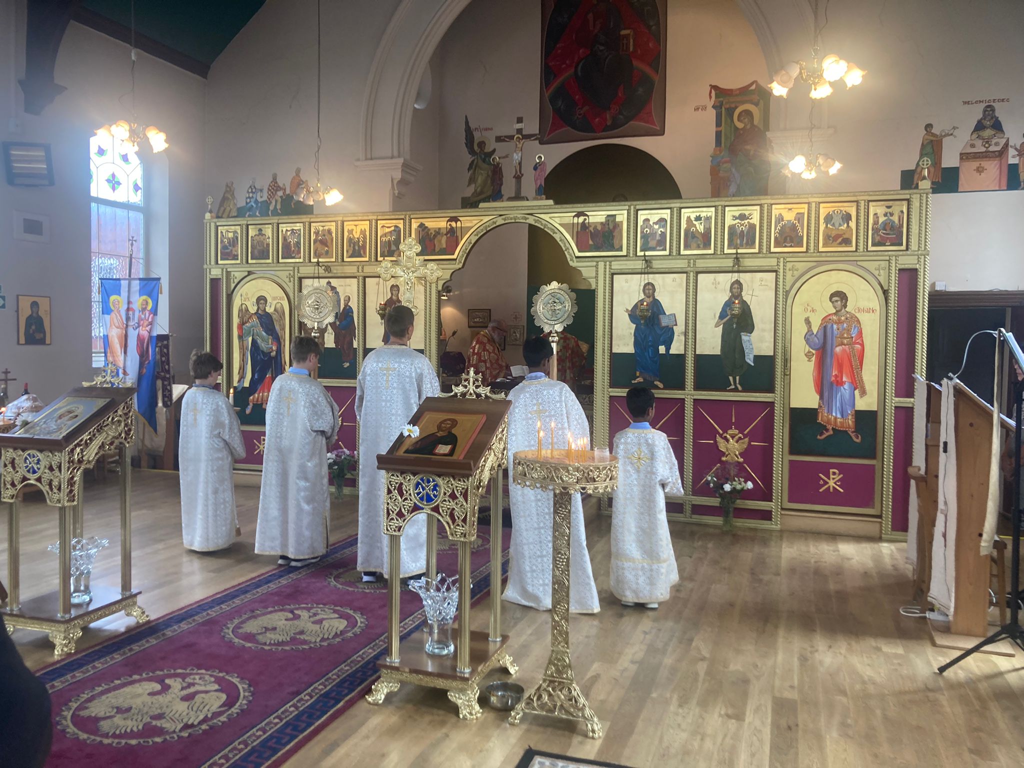 The Feast of the Holy Apostles in Leyland, Preston