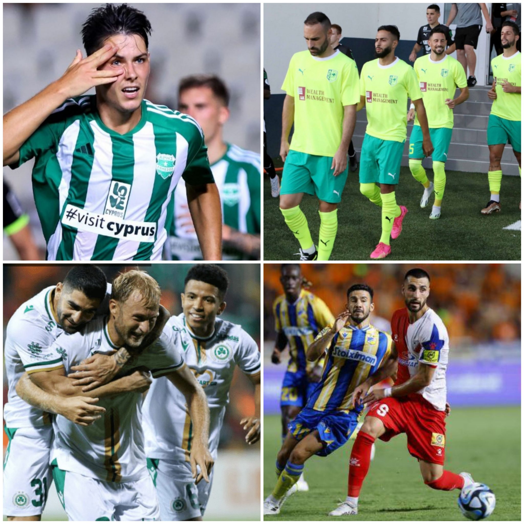 Four Cypriot teams start UEFA Leagues games with victories
