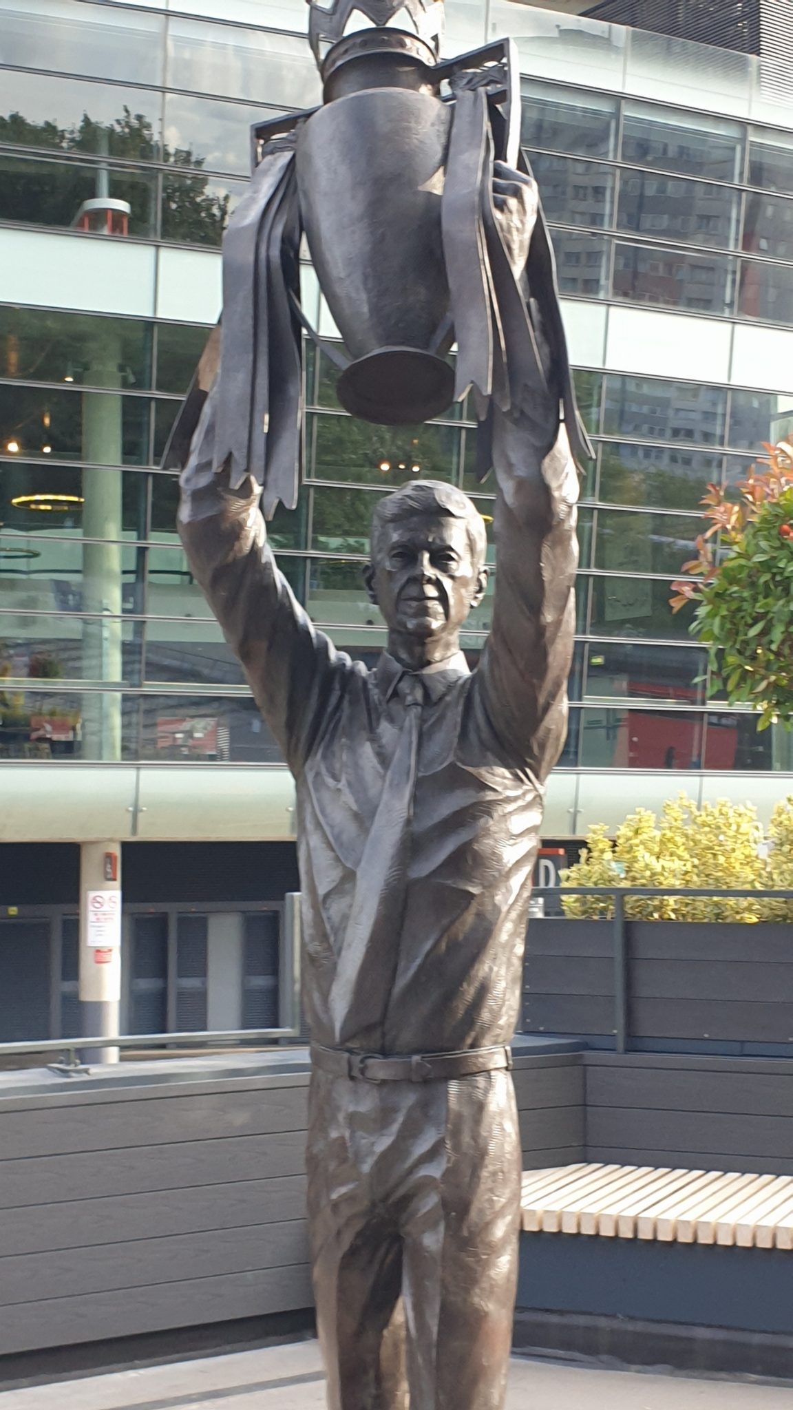 Arsene Wenger statue unveiled at the Emirates stadium for his contribution to Arsenal