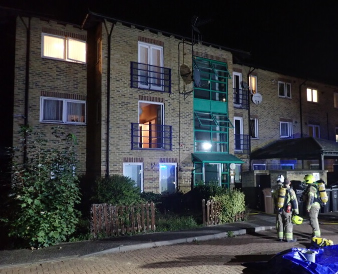 Flat fire – Hackney