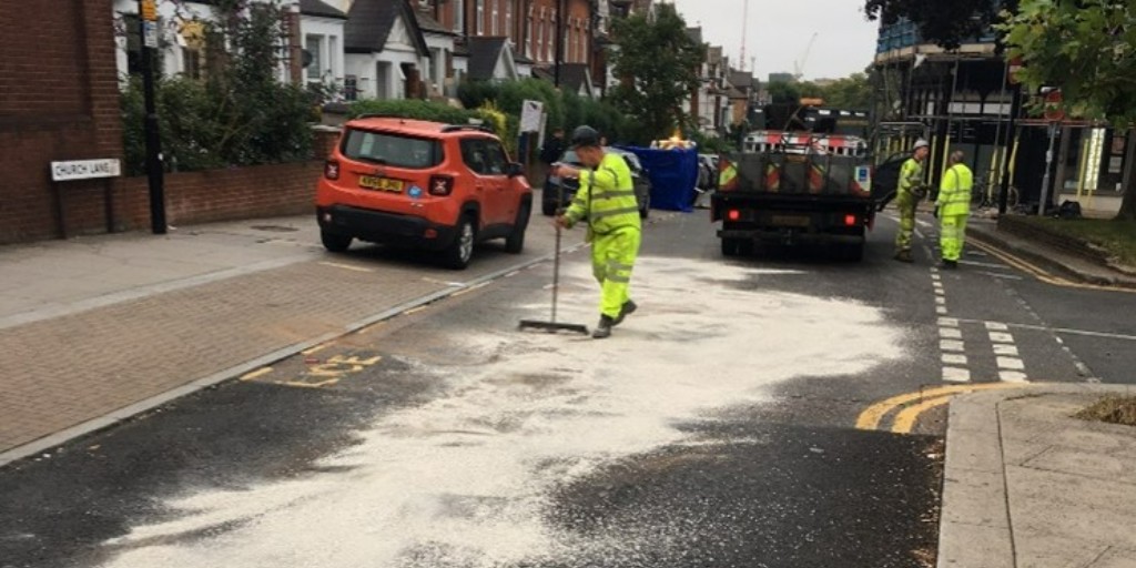 Tottenham Lane and Church Lane, N8, are now open.