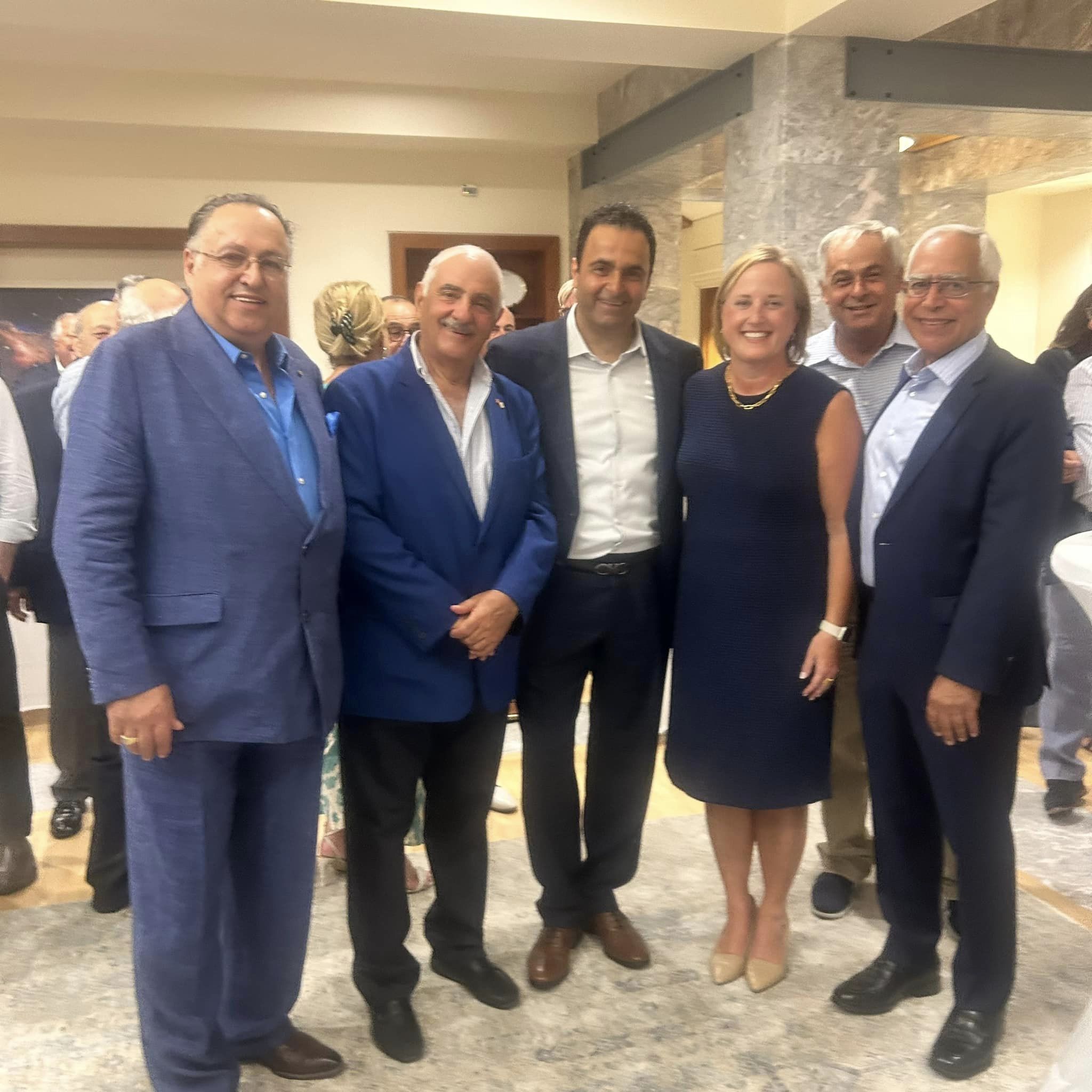 The US Ambassador to Cyprus, H.E. Julie Fisher, held a reception at the American Embassy in honor of the Pomak and Pseka delegations