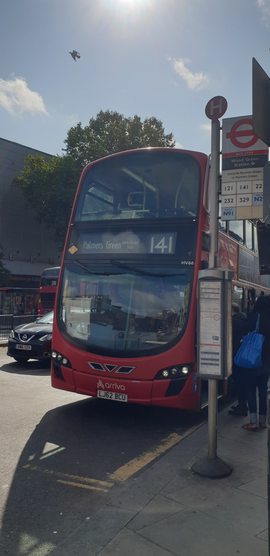 Improvements to our services on bus route 141 on Sundays and in the evenings