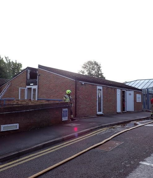 Fire at health centre – Wood Green