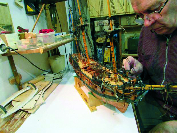 Shipwreck Treasure Museum in Cornwall save model ship from Ukraine war