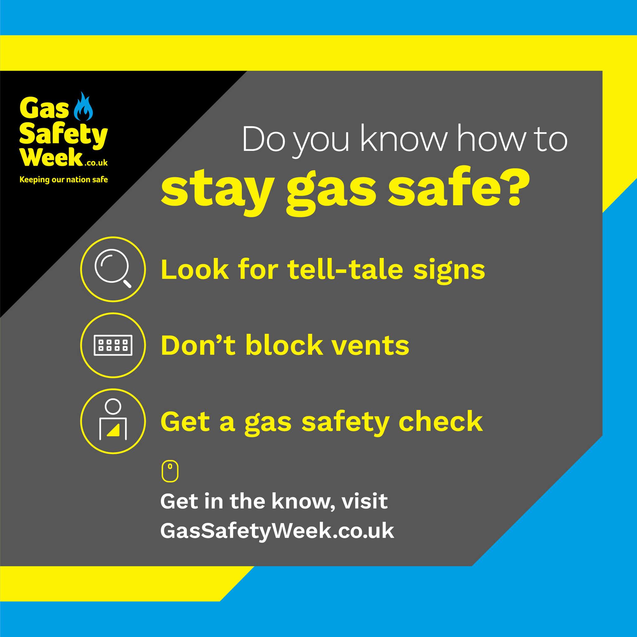 This week is #GasSafetyWeek.