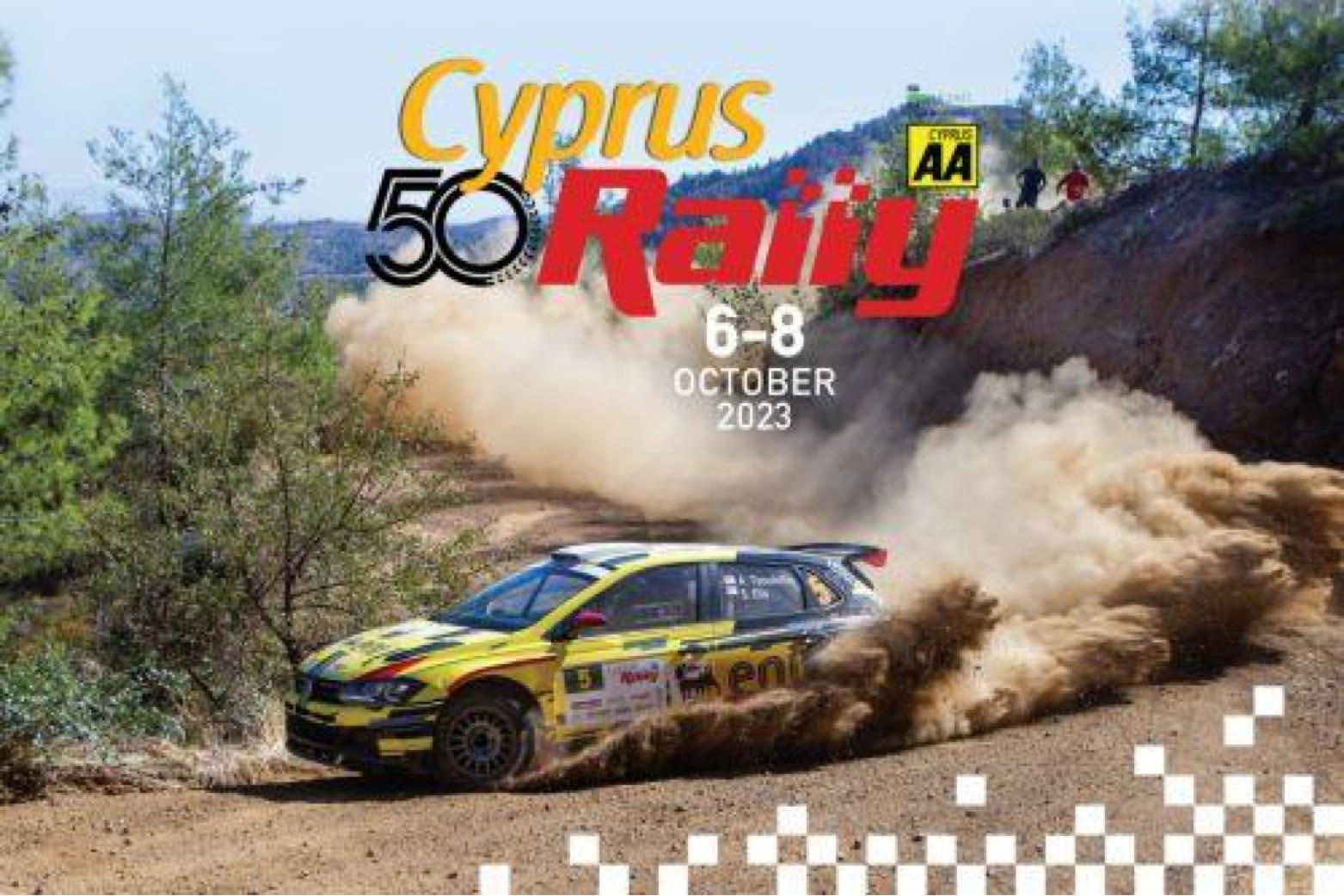The 50th Cyprus Rally returns on 6-8 October 2023