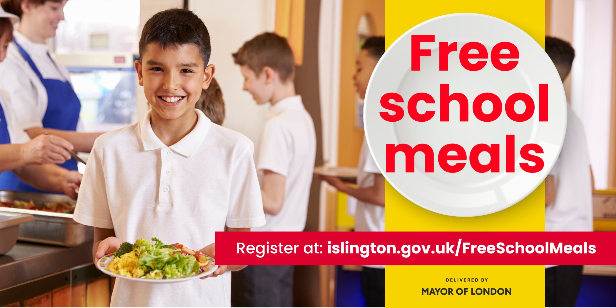 Islington provides free school meals for pupils at council-run nurseries and primary schools
