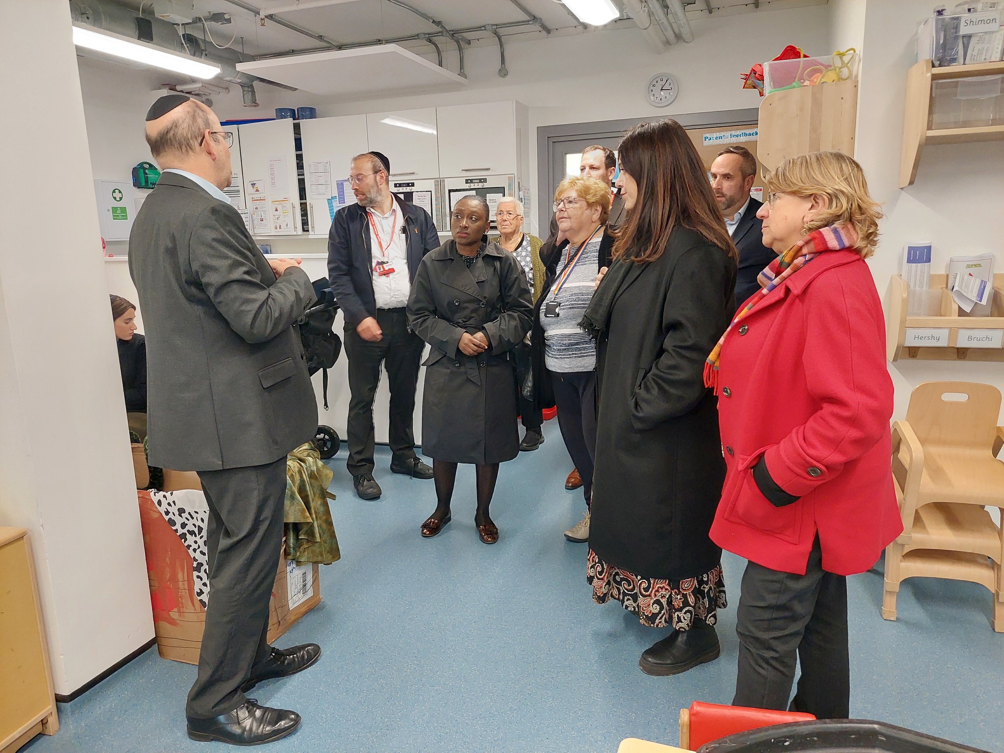 Haringey Council Leader Cllr Peray Ahmet joined Cabinet Members, Hackney’s Deputy Mayor Cllr Anntoinette Bramble & senior police colleagues to meet the Jewish community