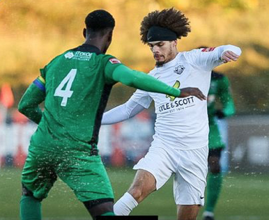 Haringey Borough 1-0 up half time and lose 4-1
