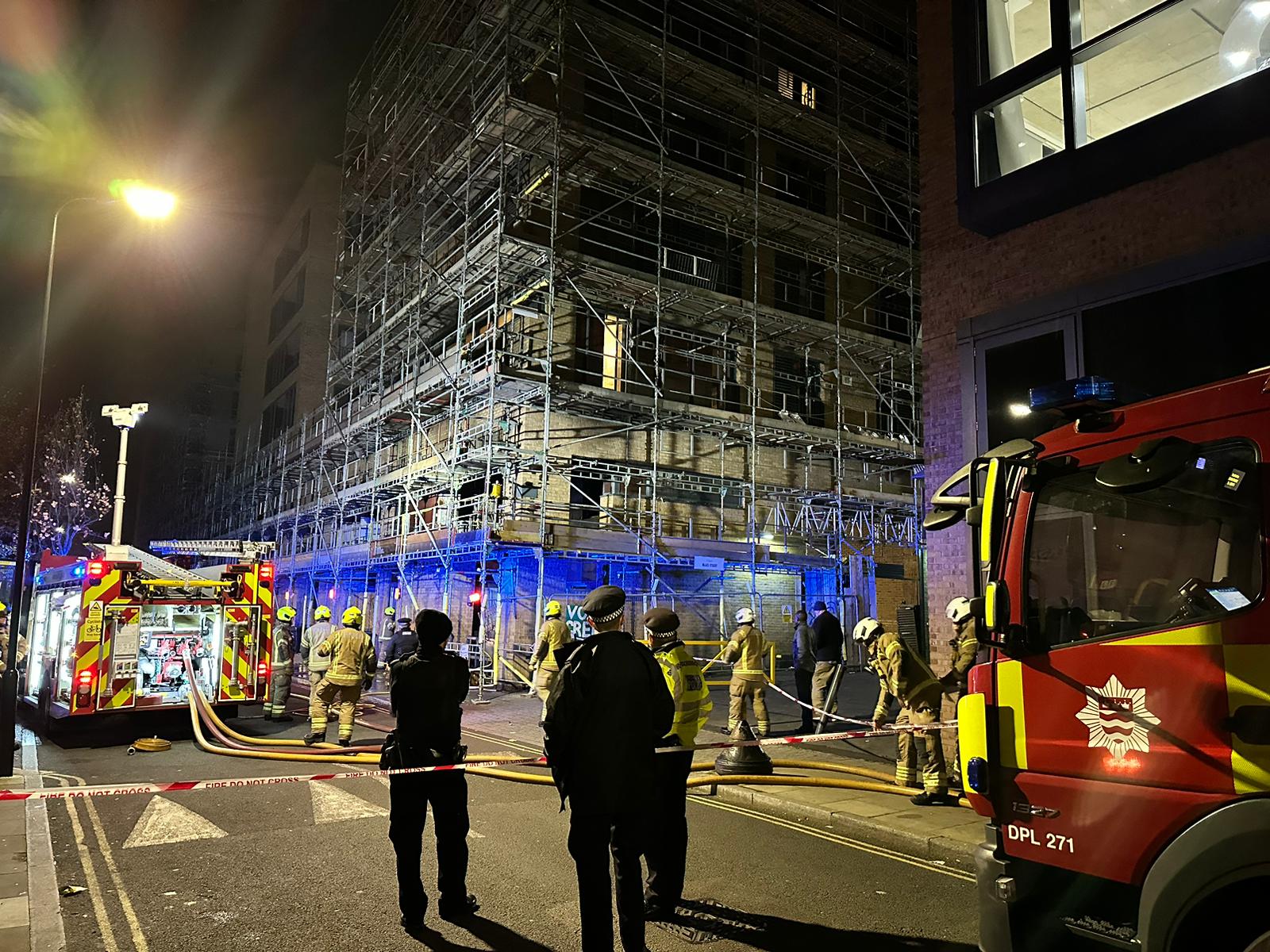 Flat fire – Dalston