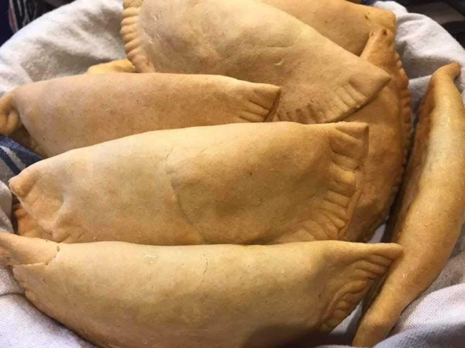 UK Cypriot Cook Loulla Astin making Kolokotes / Pumpkin Pies