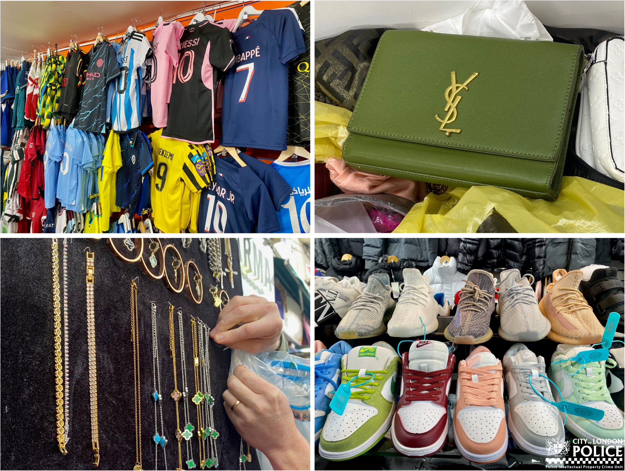 Warning to Christmas shoppers after £1 million of counterfeit goods seized in north London raids