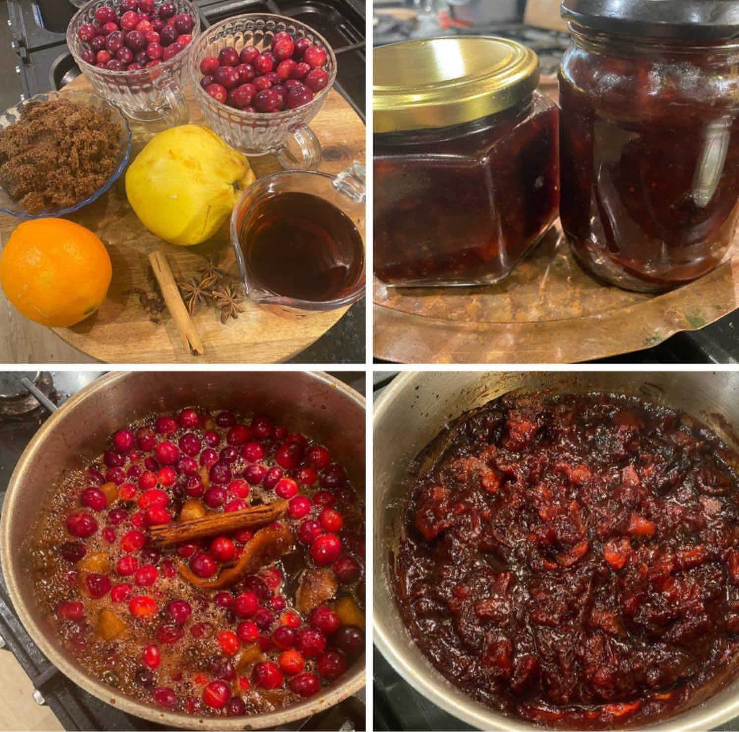 Cooking with Loulla Astin Quince & Cranberry Sauce
