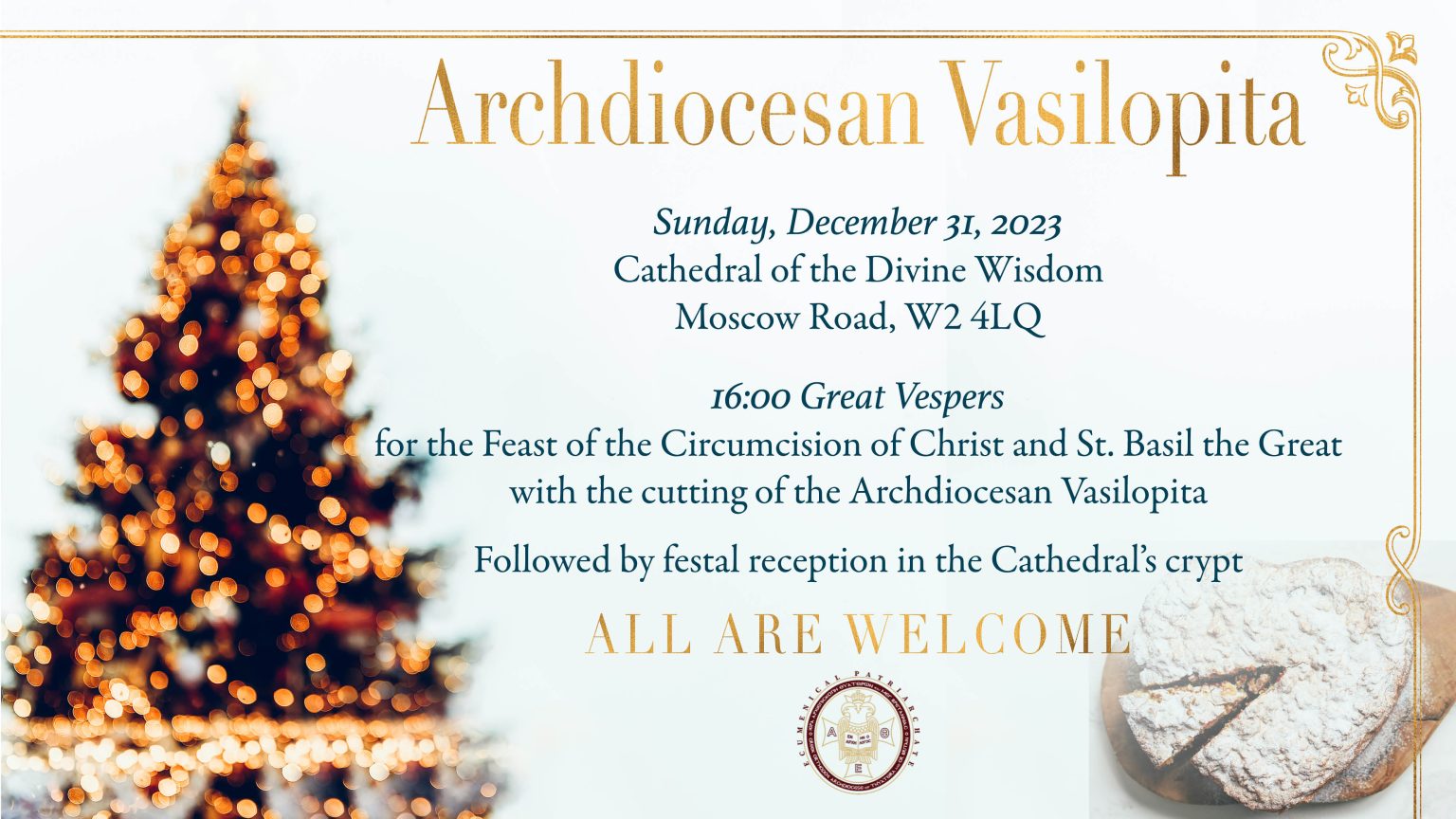 Archdiocesan Vasilopita