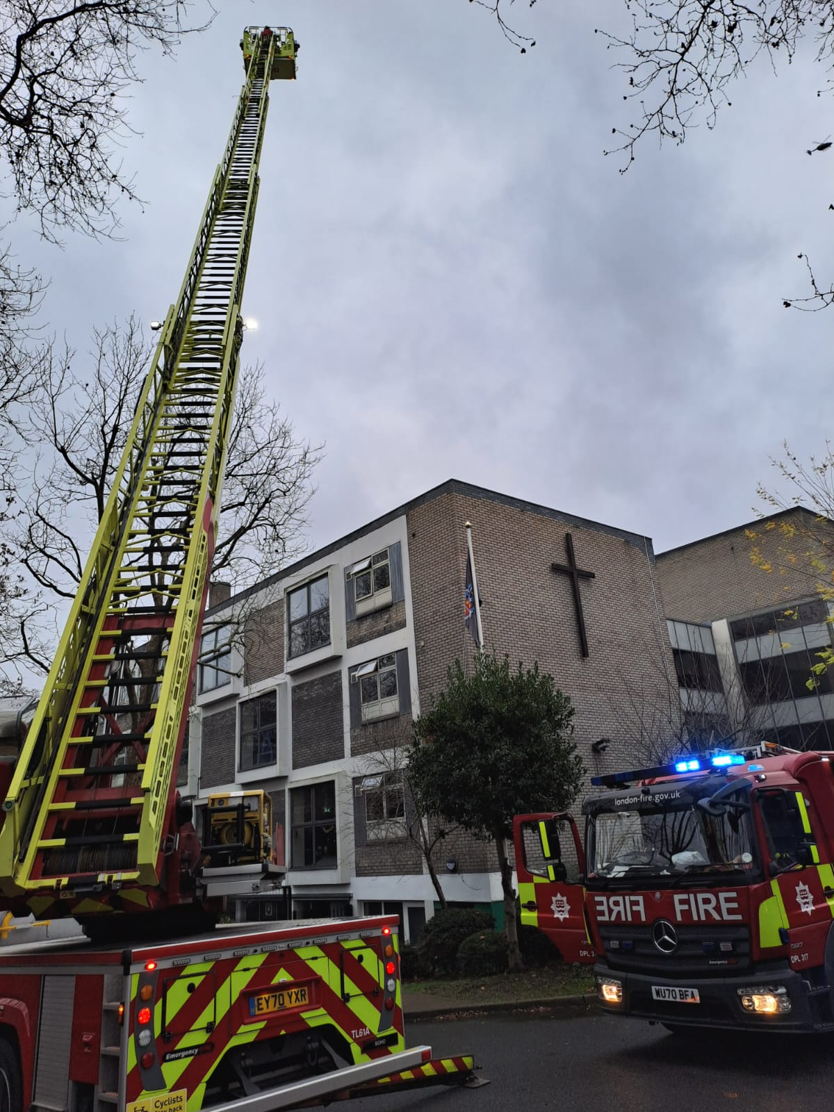 School fire – Fulham