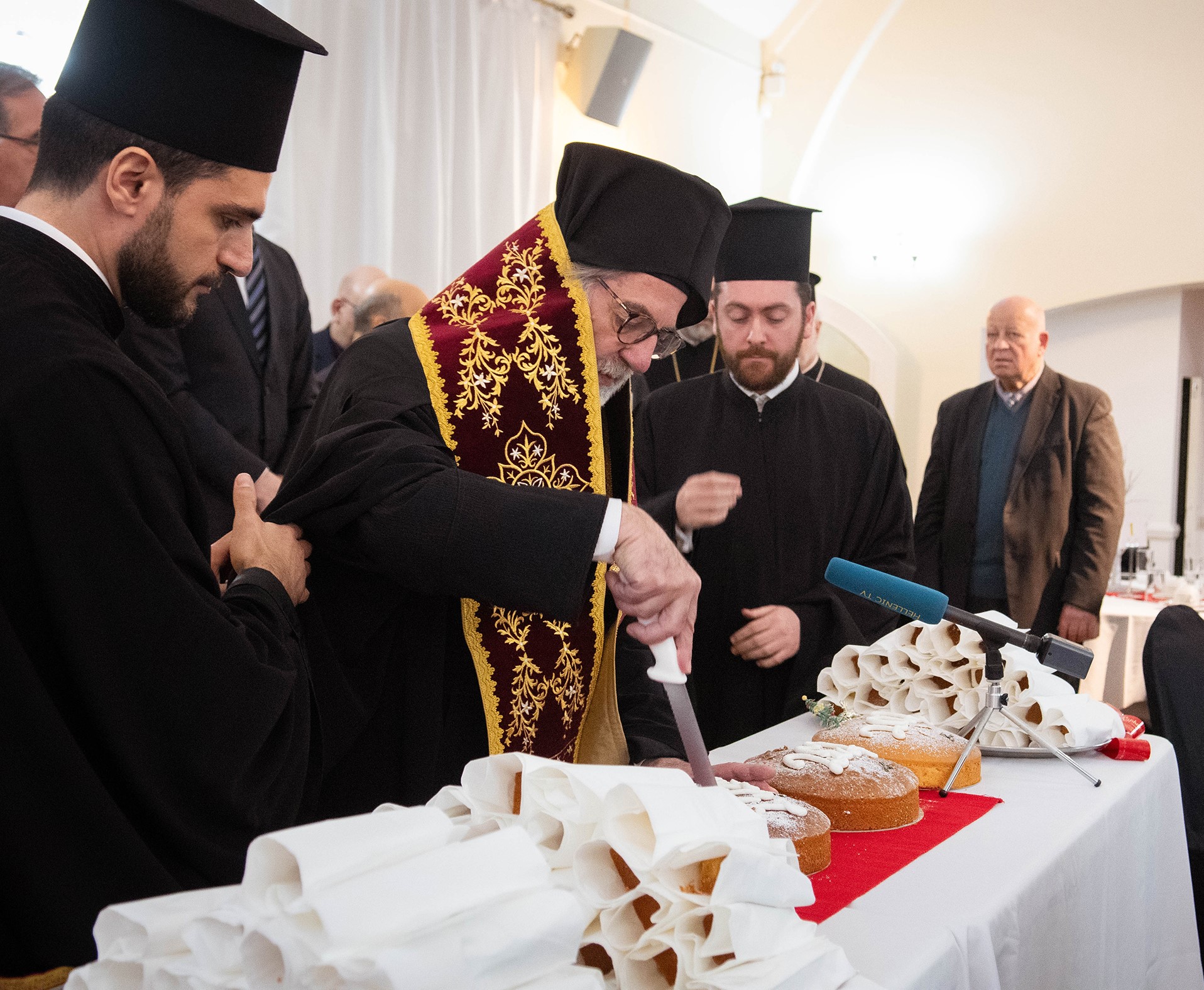 Cutting of the Vasilopita of the Greek Cypriot Brotherhood