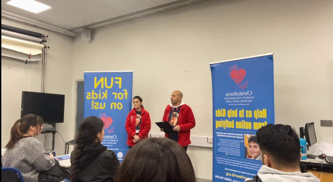 Barnet and Southgate College invite the Christoforos charity