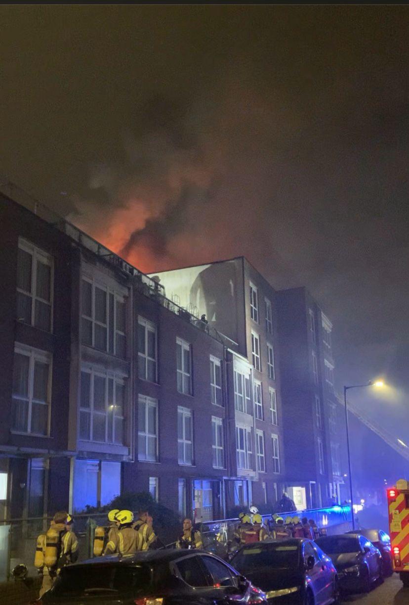 Flat fire – Wembley