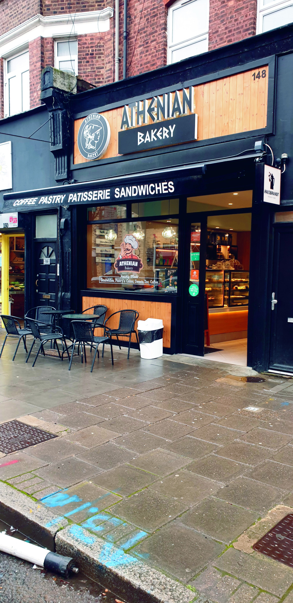 Athenian Bakery for authentic greek goodies