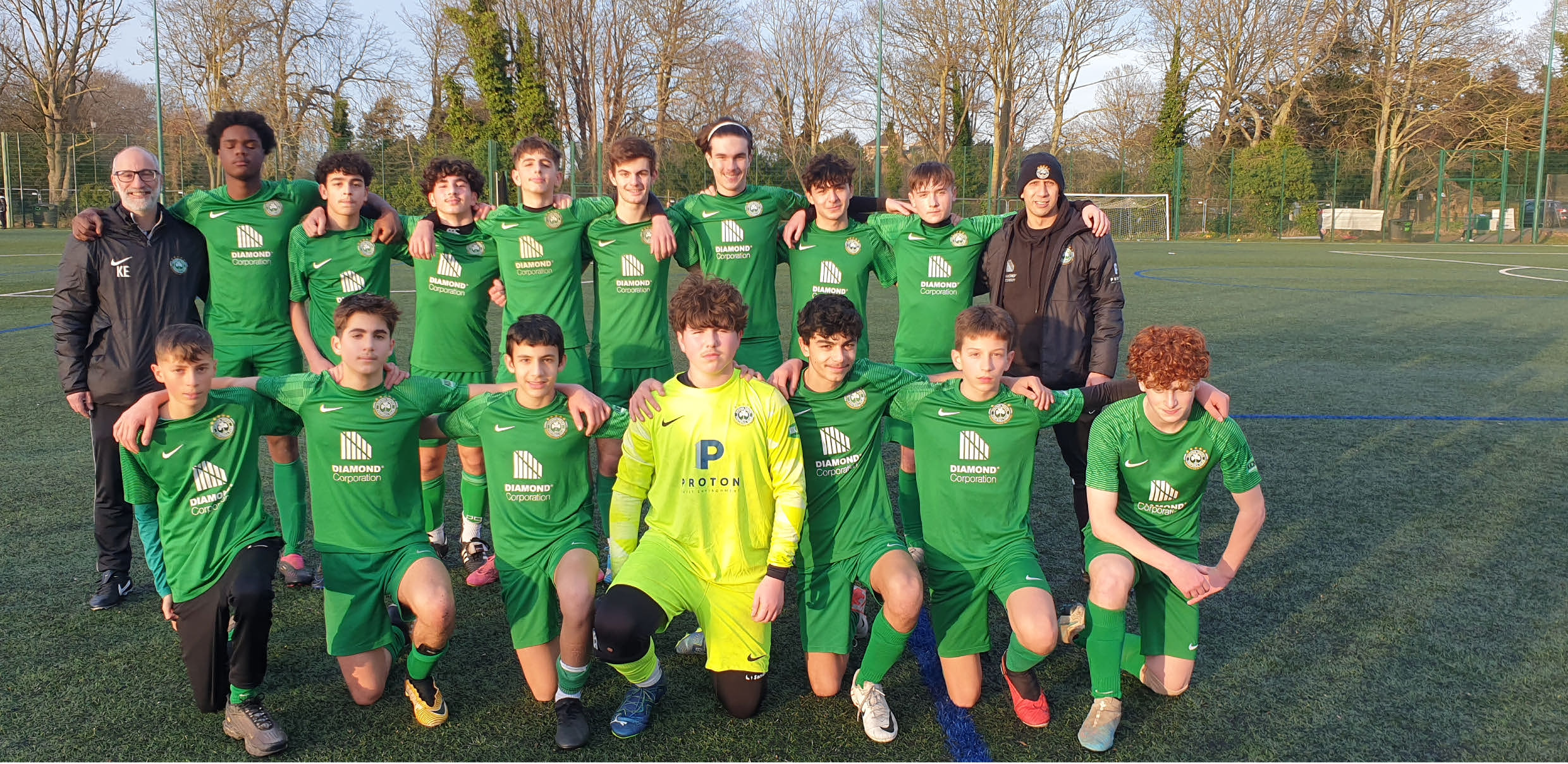 Omonia Youth U15 White are on their way to Cyprus