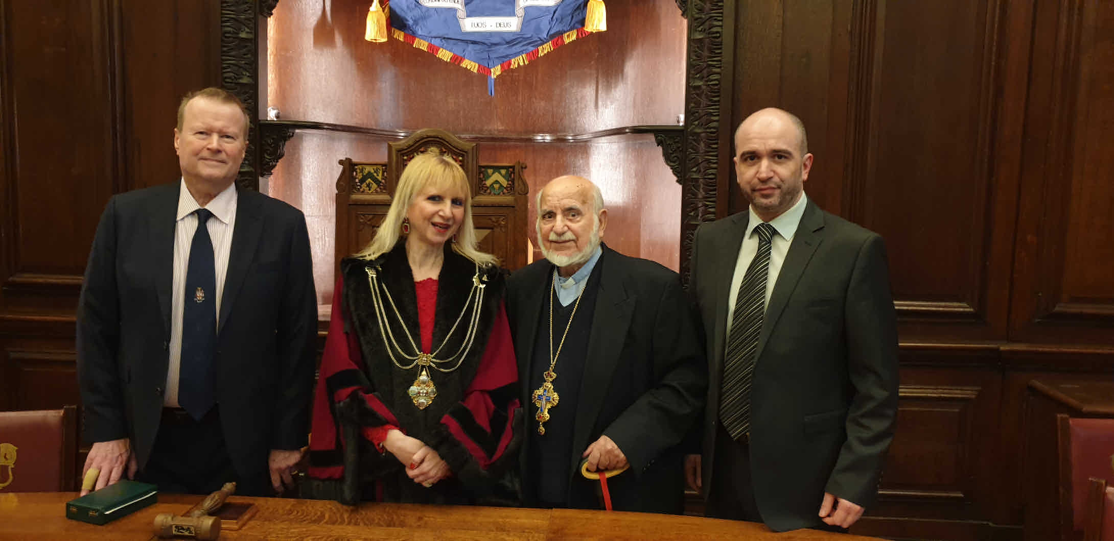UK Cypriot Lisa Rutter installed as The Master of The Guild of Freemen of the City of London