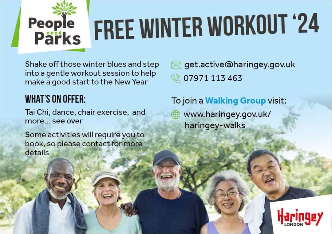 Haringey: Are you looking to improve your fitness this winter?