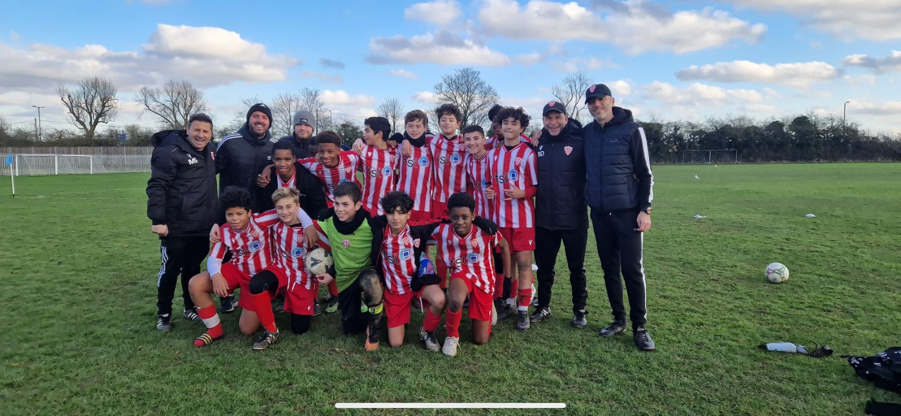 New Salamis Youth U14 Reds massive win