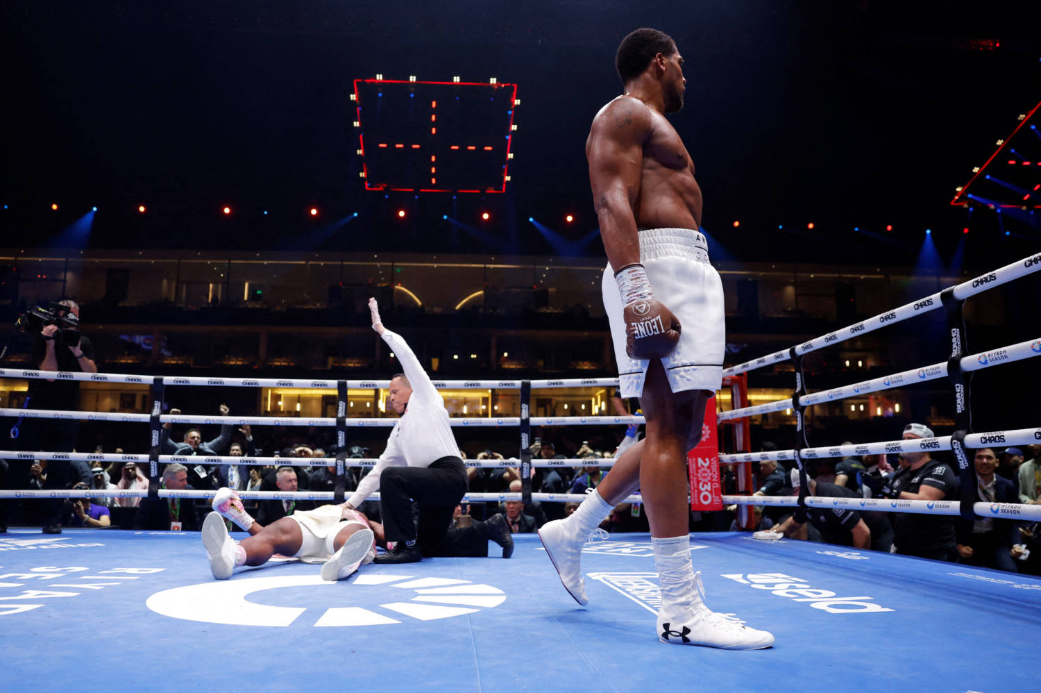 Joshua demolishes Ngannou with second-round knockout