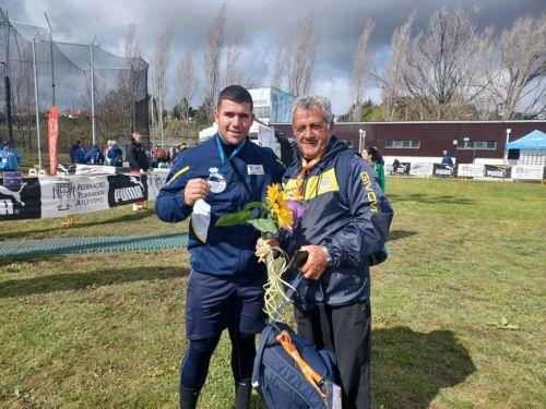 Cypriot athlete clinches silver medal at European Throwing Cup in Leiria