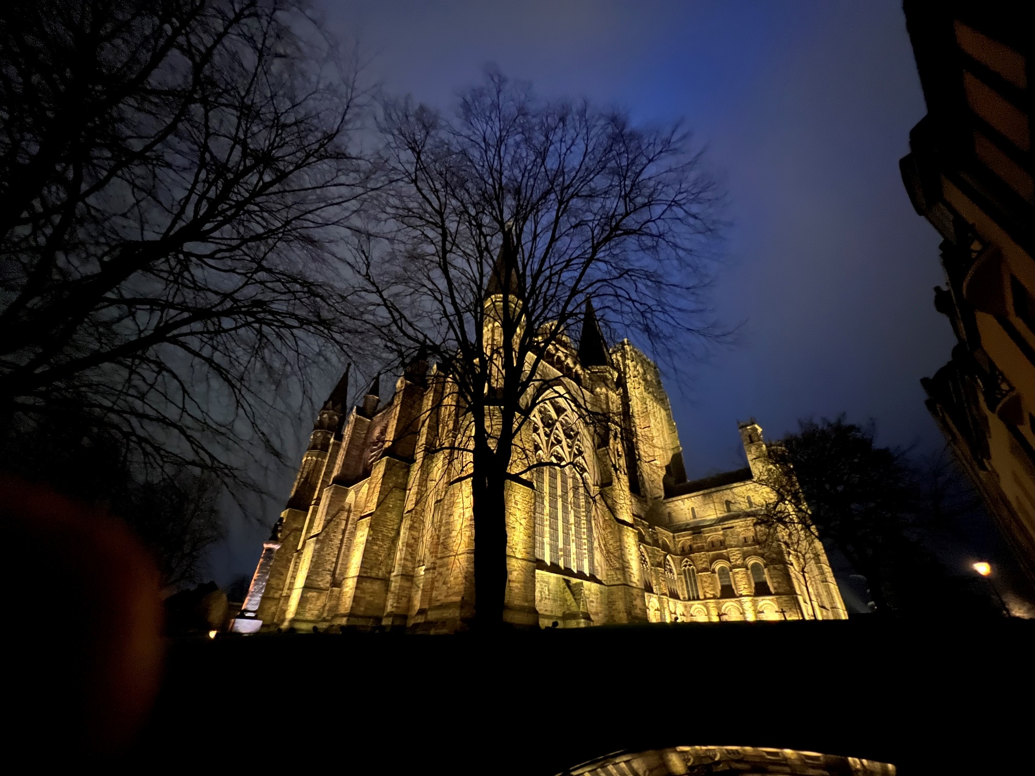 His Eminence Archbishop Nikitas of Thyateira and Great Britain attended Evensong at the historic Durham Cathedral