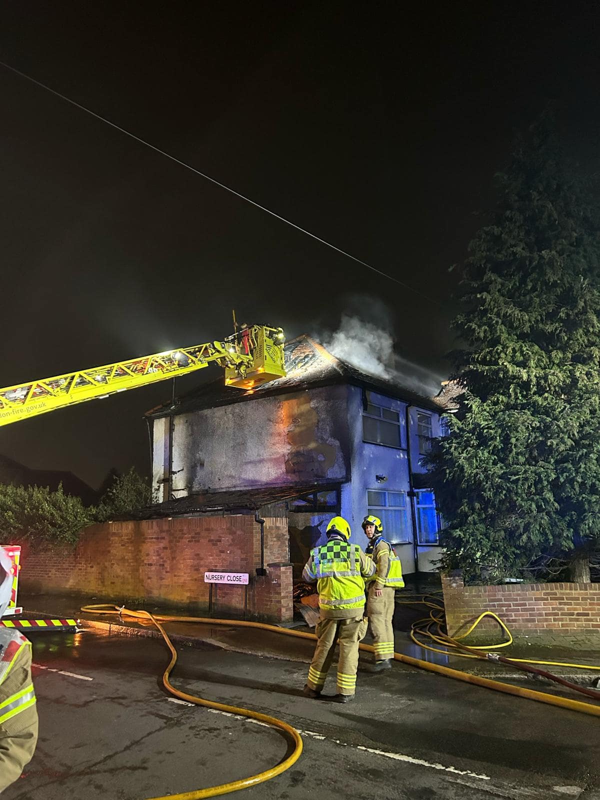 House fire – Enfield