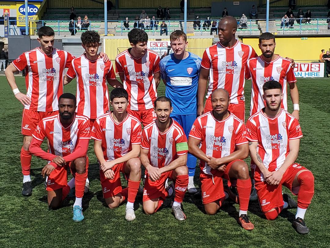 4-0 win for New Salamis in the Isthmian League, a good reason to support them