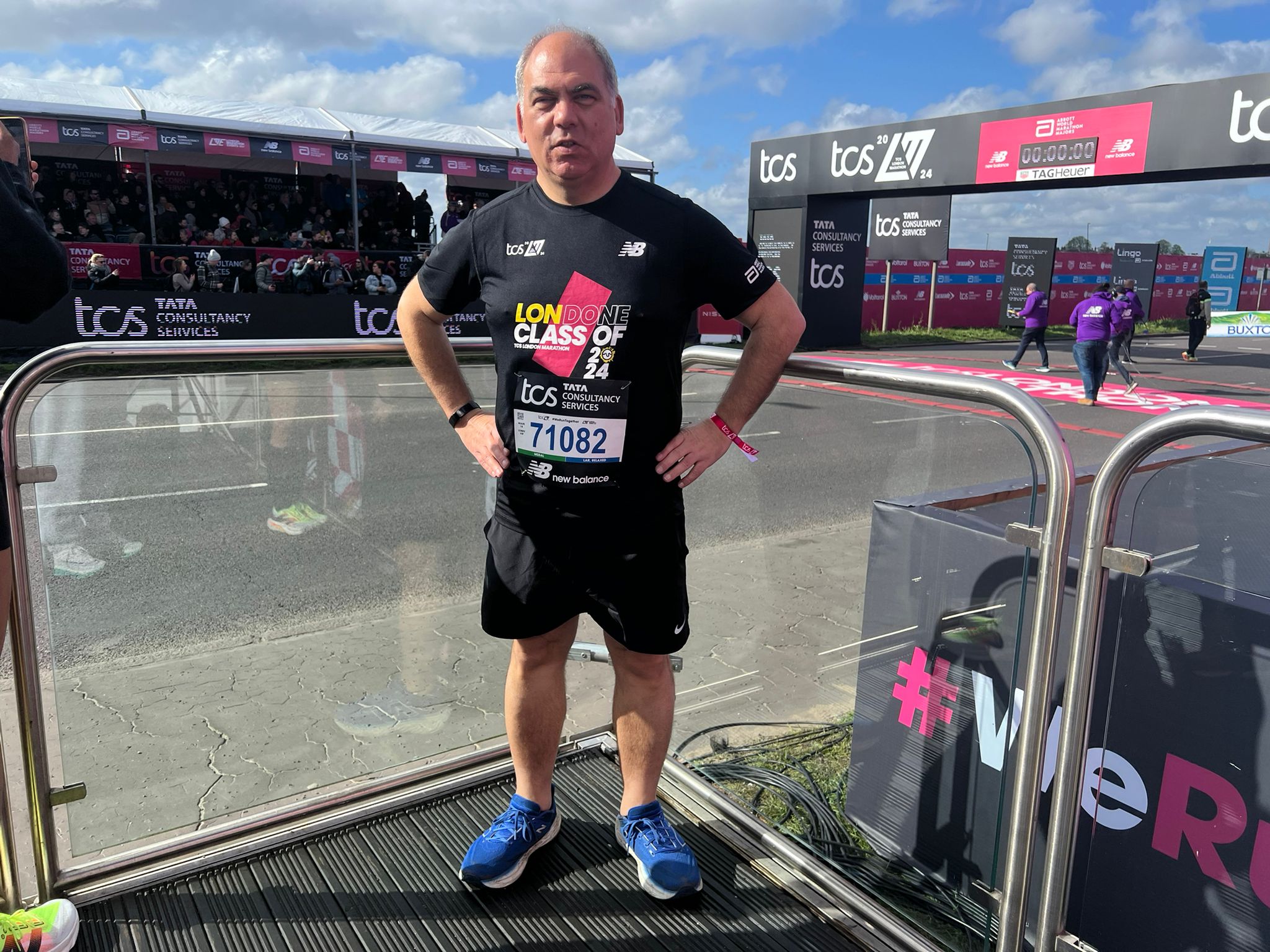 Well done Bambos Charalambous MP on completing the London marathon
