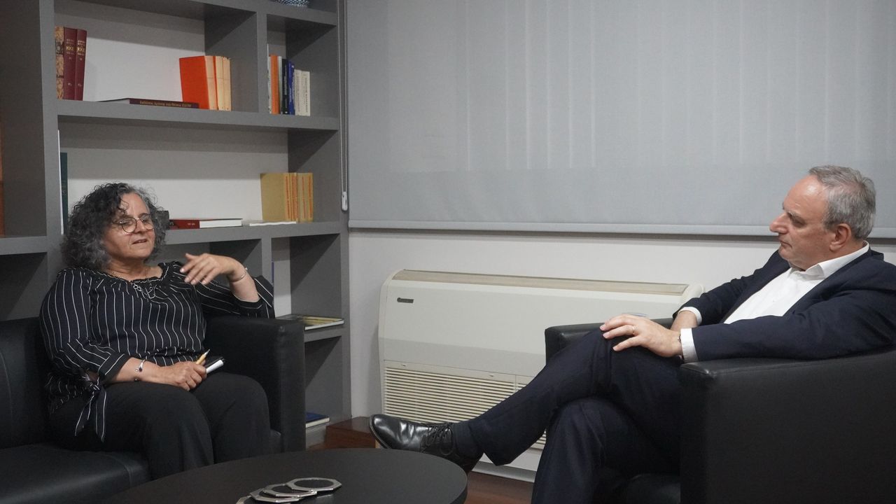 Stefanos Stefanou and Aida Touma-Sliman issue an appeal for an end to the war and genocide against the Palestinians