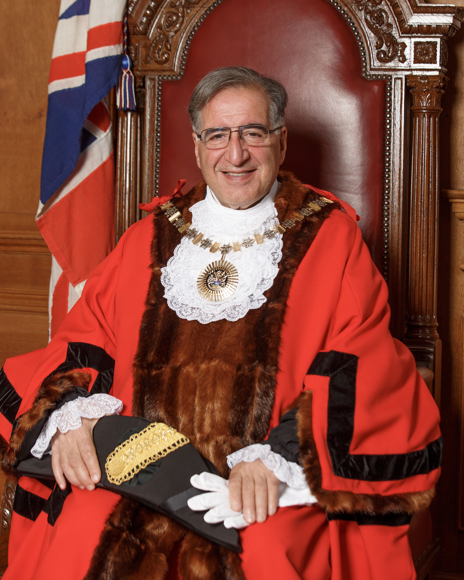 UK CYPRIOT TONY VOUROU NEW MAYOR OF BARNET