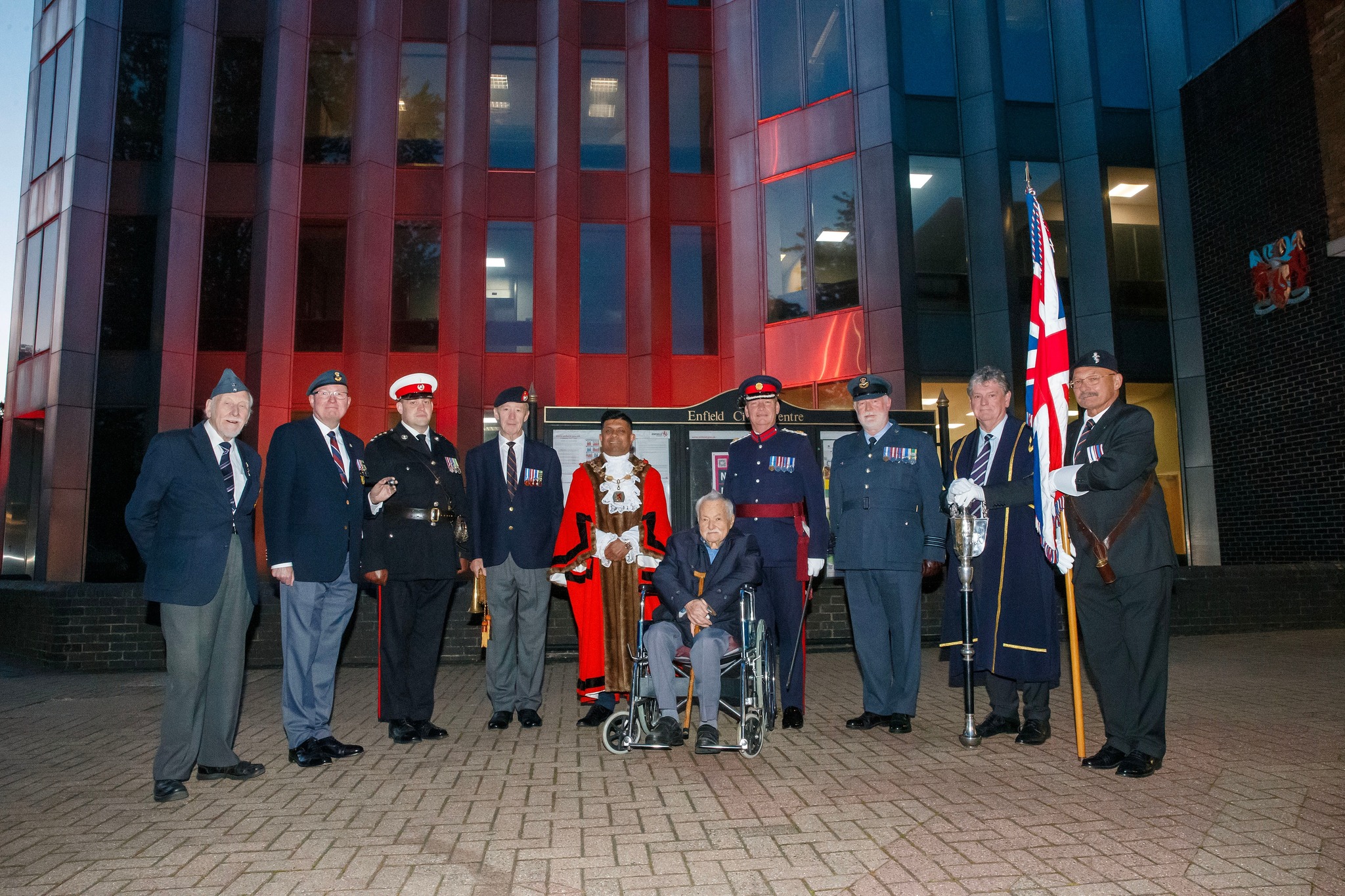D- Day Commemorations  - Lb Enfield   6th June 2024

1 Chase Side Enfield 6am
2 Enfield Civic Centre 9.30pm