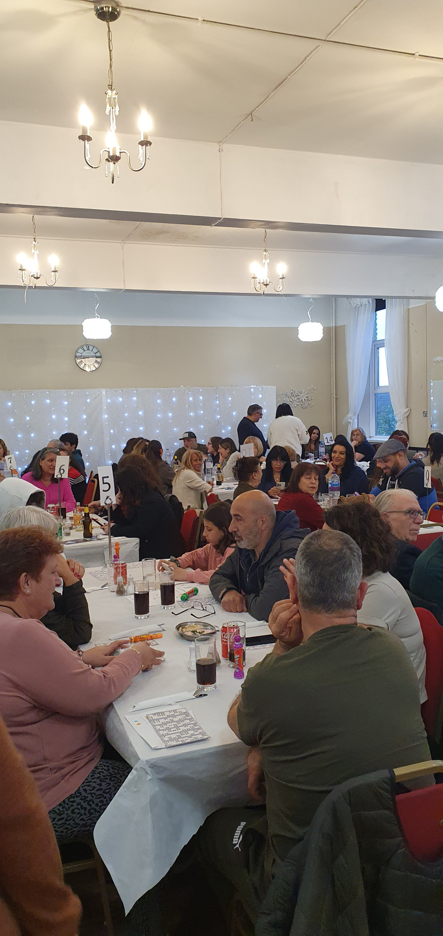 The Bingo night at the Cypriot Community Centre,in Wood Green a massive success