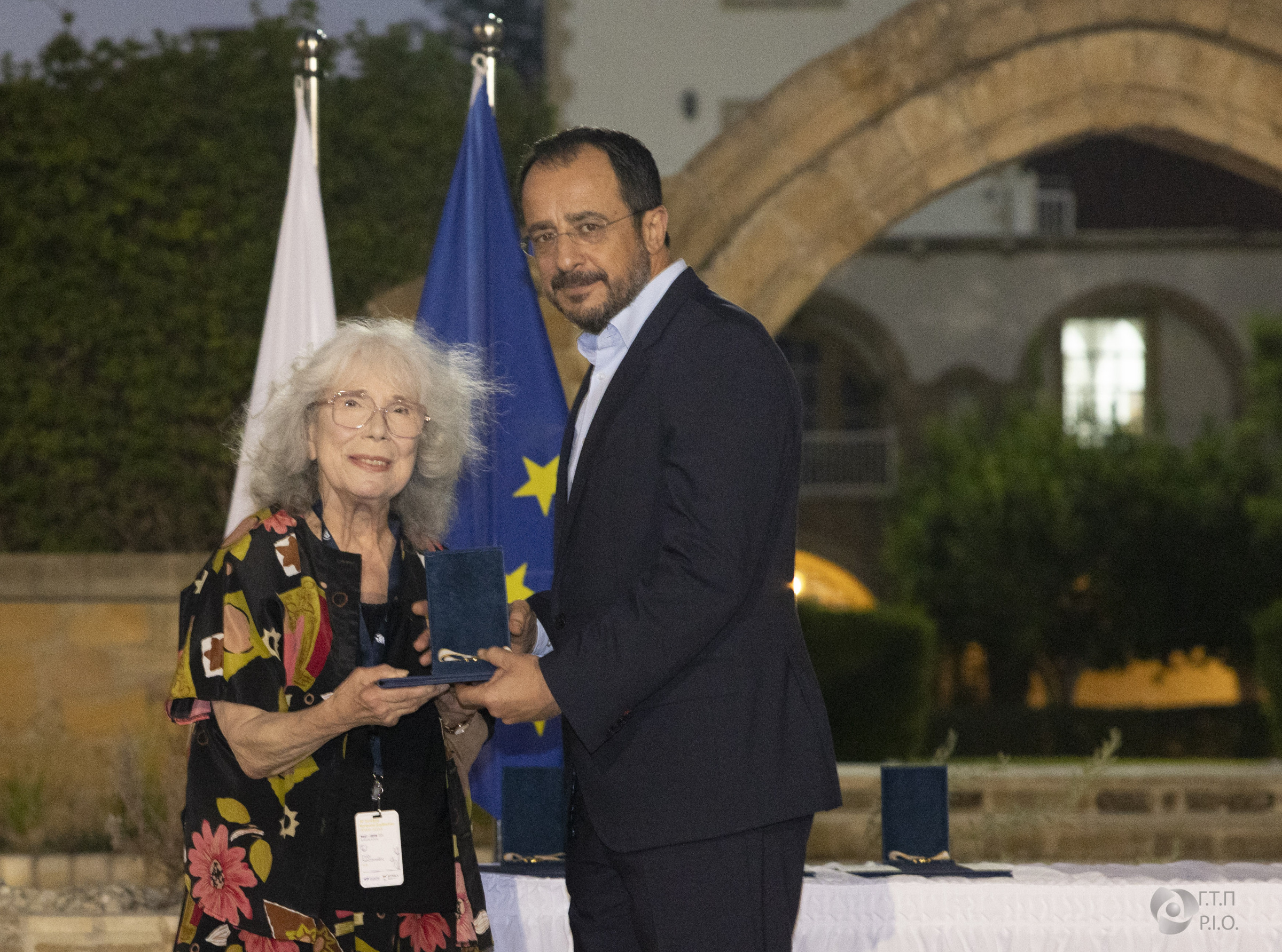 UK Cypriot Susie Constantinides honoured by the President of the Republic of Cyprus Nikos Christodoulides