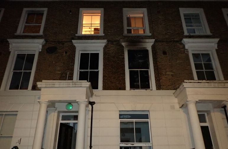 Flat fire – Canonbury