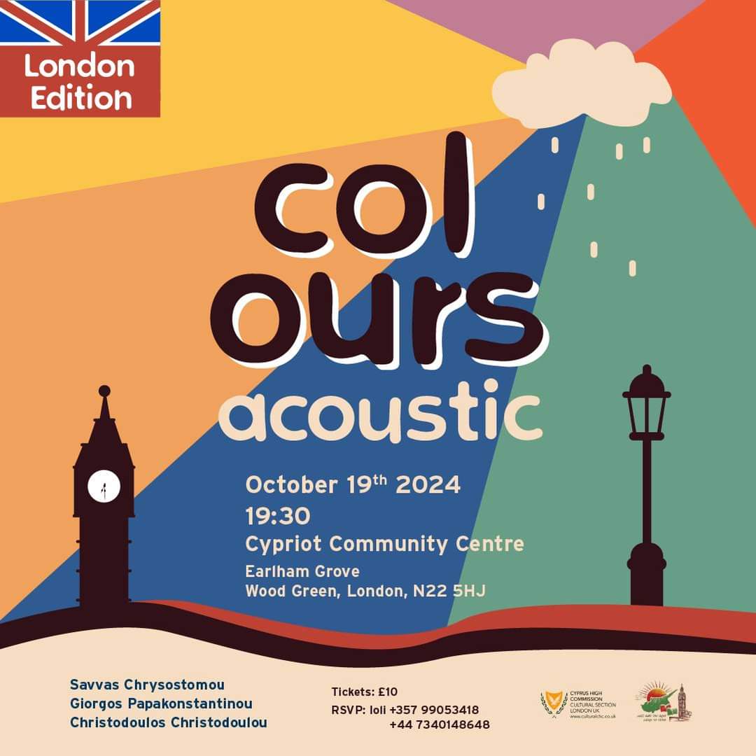 This Saturday is for Colours, an incredible evening of live music and theatre