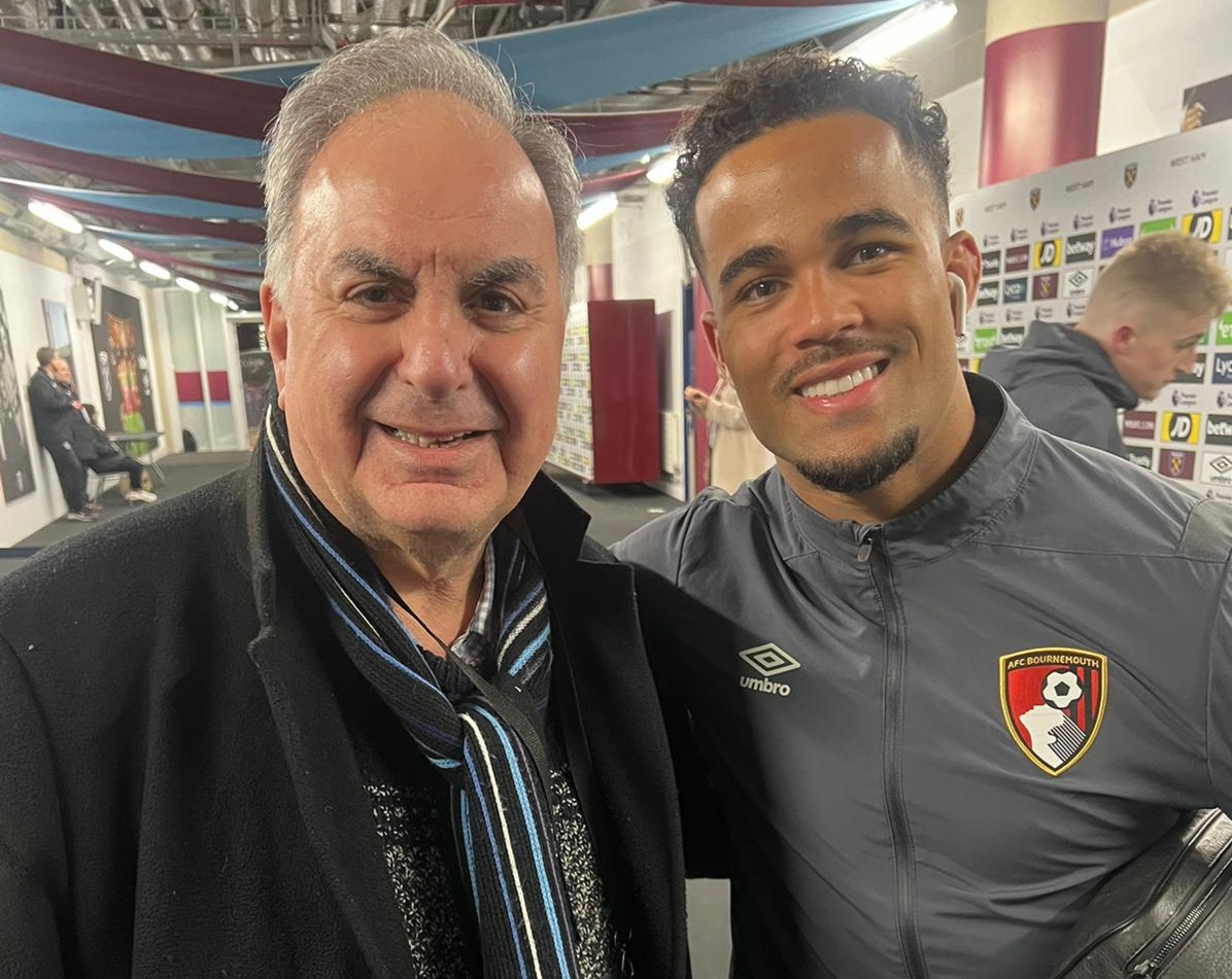 Bournemouth Justin Kluivert three goal hero with our Michael Yiakoumi.