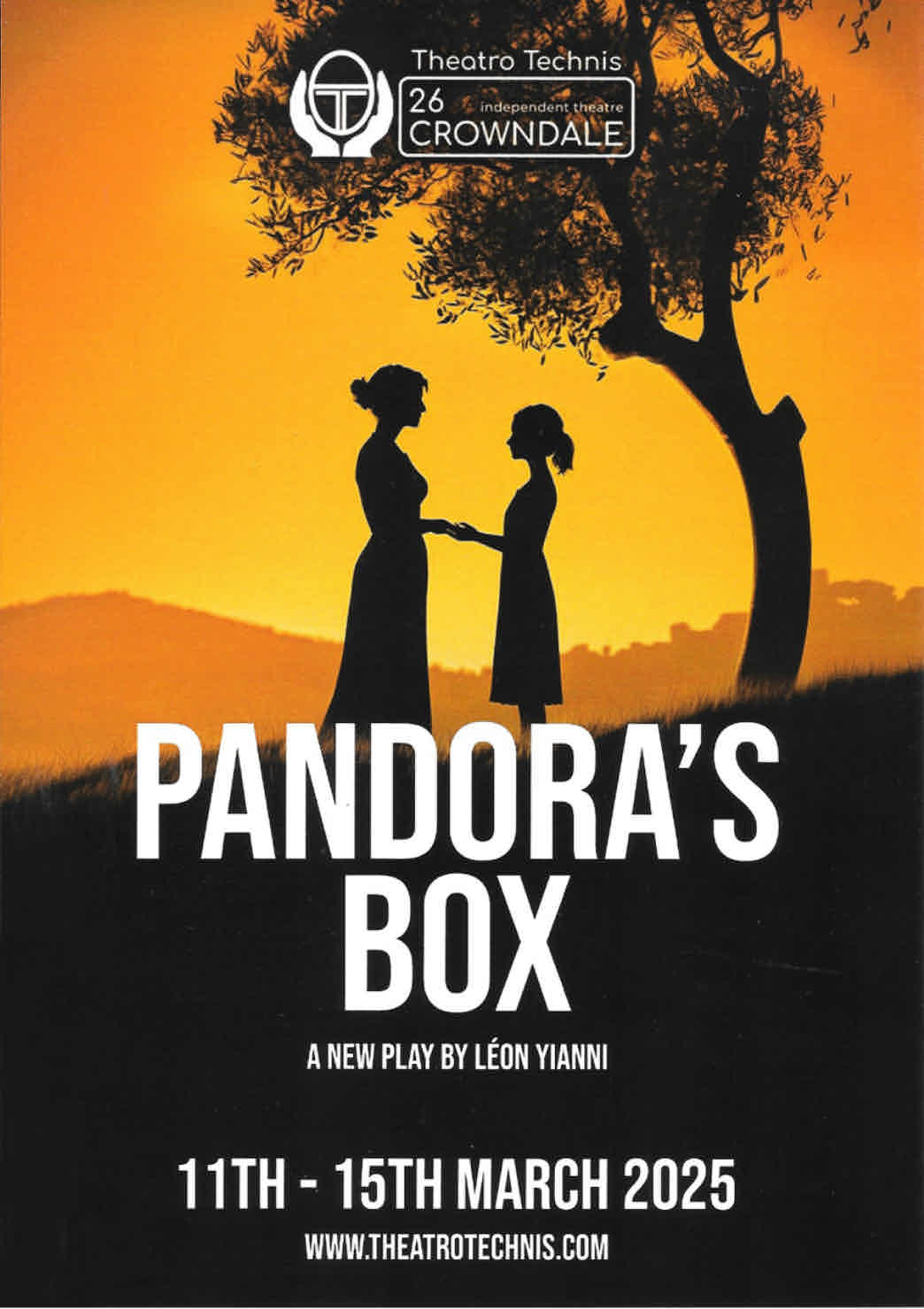 Pandora’s Box, a new play by Léon Yianni at Theatro Technis