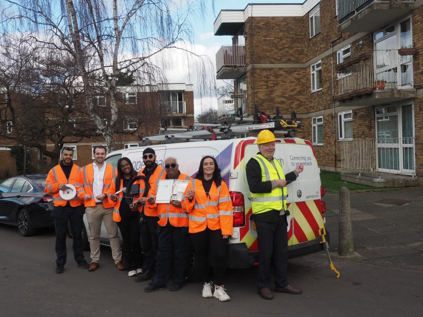 Broadband upgrade for 8,000 Barnet Homes residents