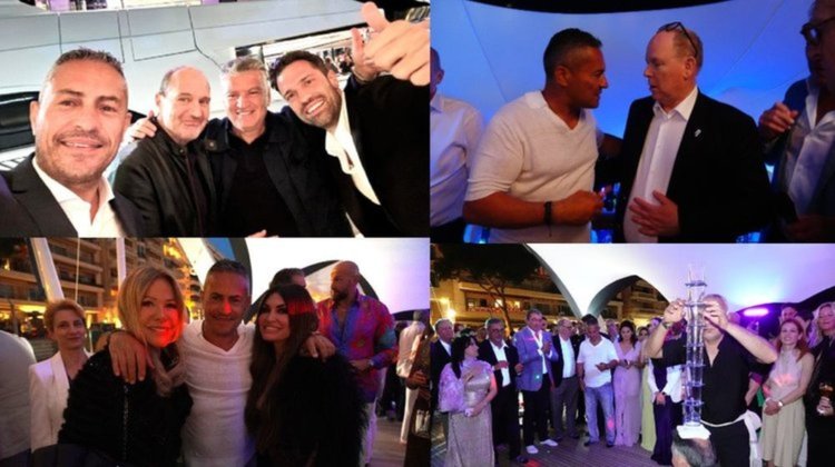 John Christodoulou marks his 60th birthday with a special celebration in Monaco